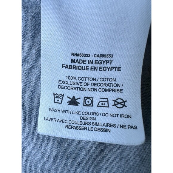 Nike Sportswear Allover Gray Basketball Green Swoosh Logo T-Shirt Men's XXL - Picture 5 of 8